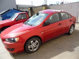 2009 MITSUBISHI LANCER 4DR DE RED AT 2.0 193904 
